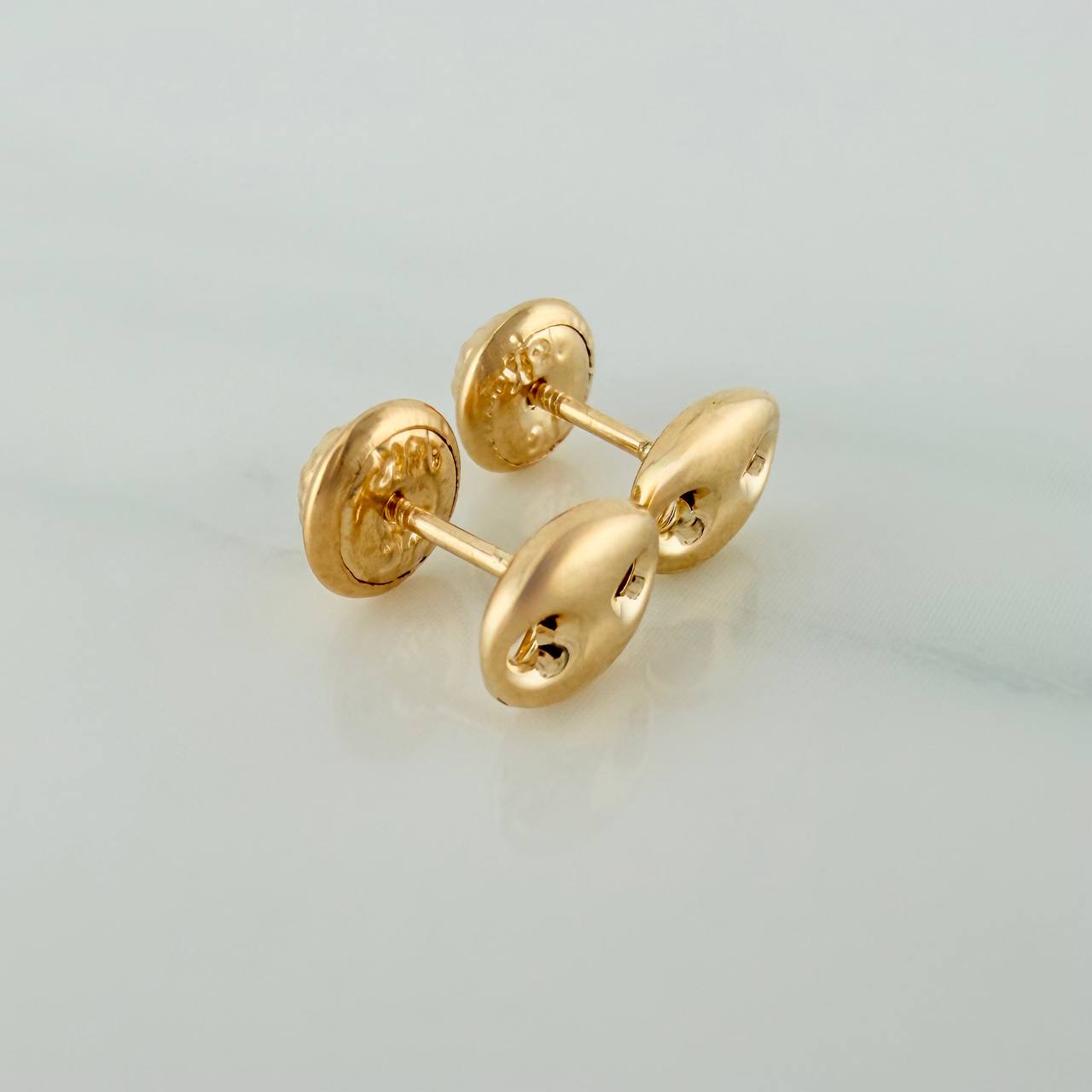Topos GC 0.55gr / 7.7mm Liso Oro Amarillo 18K &
