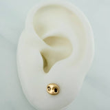 Topos GC 0.55gr / 7.7mm Liso Oro Amarillo 18K &