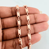 Rustic Barrel Bracelet 5.4 g / 8 1/4 in / 4.35 mm 18K Rose Gold $