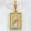 Dije Placa San Judas 9.05gr / 4cm / Oro 18K