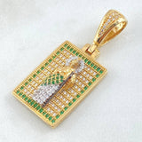 Dije Placa San Judas 9.05gr / 4cm / Oro 18K