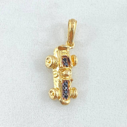 Pendant Formula One Car 1.55gr / 2.5cm (1.0in) / 18K Gold