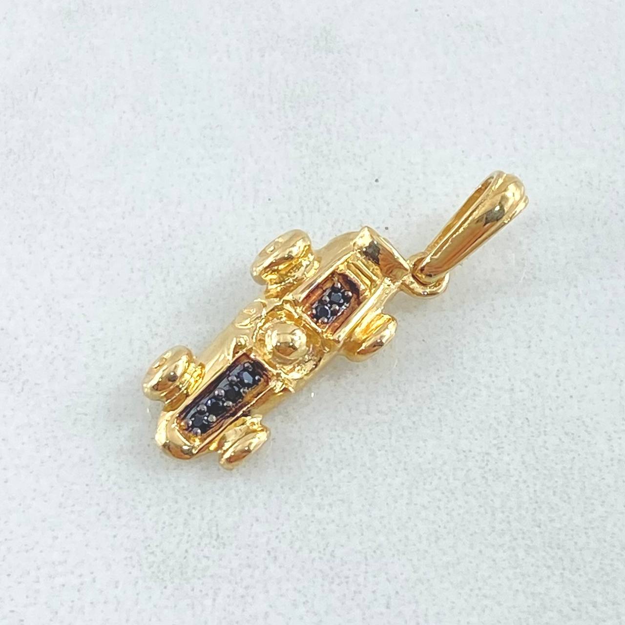 Pendant Formula One Car 1.55gr / 2.5cm (1.0in) / 18K Gold