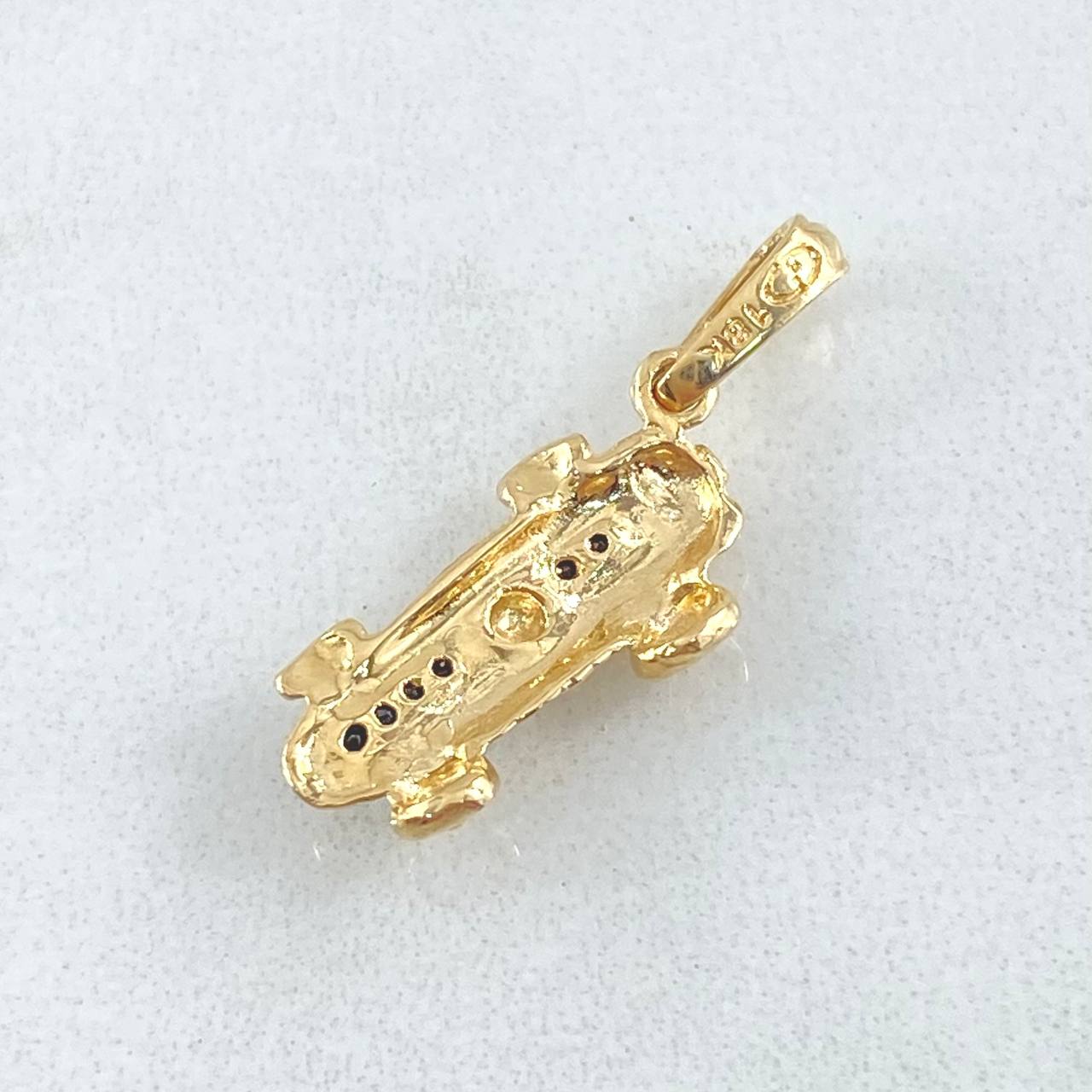 Pendant Formula One Car 1.55gr / 2.5cm (1.0in) / 18K Gold