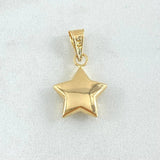 Pendant Star 0.65gr / 2cm / 18K Gold