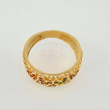 Anillo Corazones 4gr / T6 1/4 / Oro Amarillo 18K *