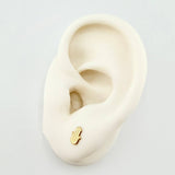 Topos Mano Hamsa 0.55gr / 7.1mm Oro Amarillo 18K