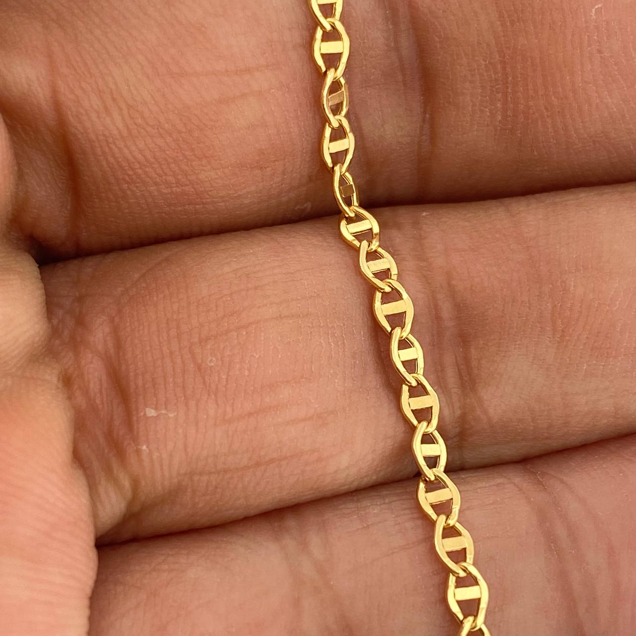 Pulso Escalera Volga 1.2gr / 7 1/2 in / 2.63mm Oro Amarillo +3 18K %