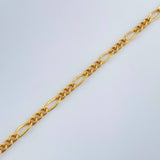 Pulso Figaro 0.85gr / 7 in / 1.95mm Oro Amarillo +1 18K %