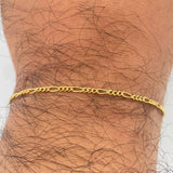Pulso Figaro 0.85gr / 7 in / 1.95mm Oro Amarillo +1 18K %