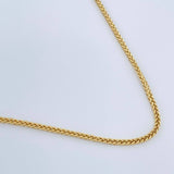 Cadena Franco 4.5gr / 20 1/4 in / 1.98mm Oro Amarillo +3 18K %