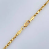 Cadena Franco 4.5gr / 20 1/4 in / 1.98mm Oro Amarillo +3 18K %