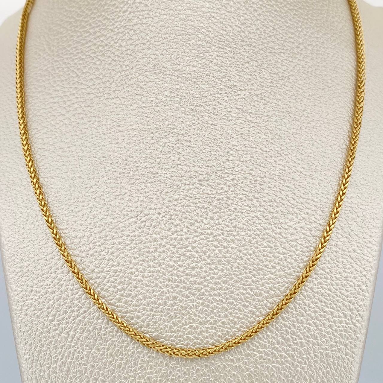 Cadena Franco 4.5gr / 20 1/4 in / 1.98mm Oro Amarillo +3 18K %