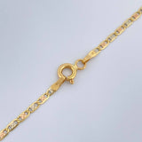 Cadena Escalera 1.6gr / 15 3/4 in / 1.6mm Tres Oros +3 18K %