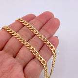Cadena Cubana 10.45g / 24 in / 4.7mm Oro Amarillo 18K