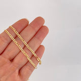 Cadena Cubana 4.2g / 18 in / 2.8mm Oro Amarillo 18K