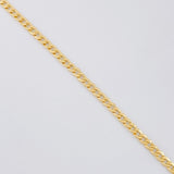 Cadena Cubana 4.2g / 18 in / 2.8mm Oro Amarillo 18K