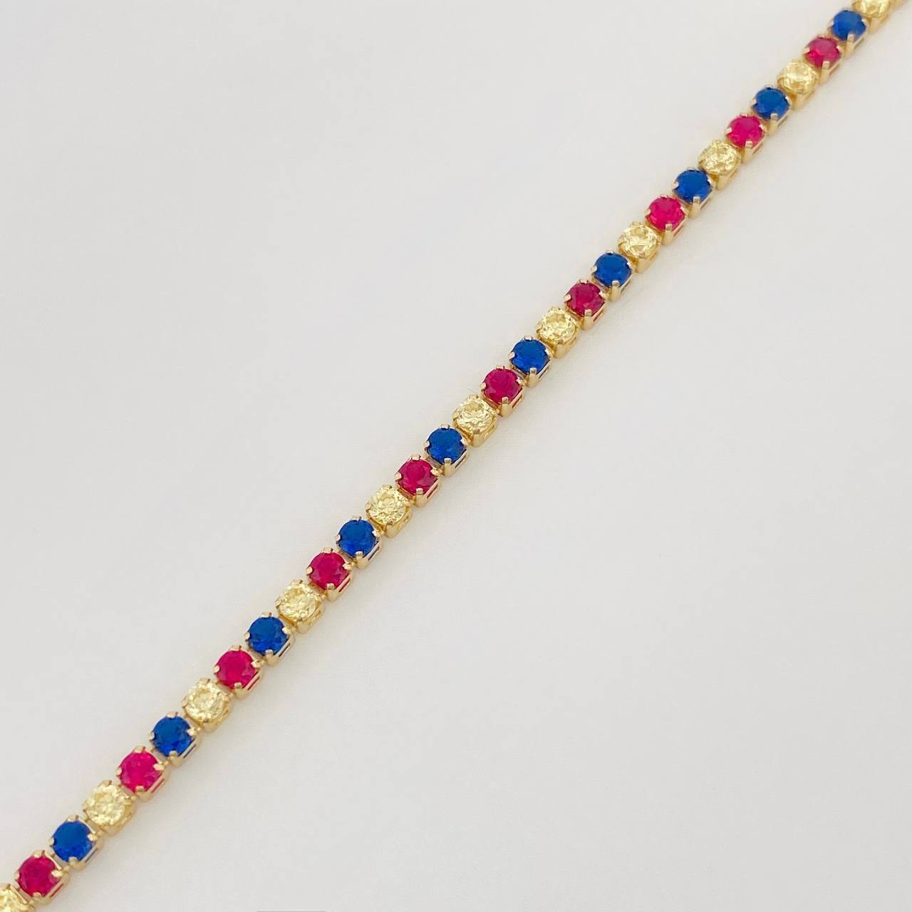 Tennis Bracelet 2.3 g / 7 in / 1.67 mm Yellow Gold 18K