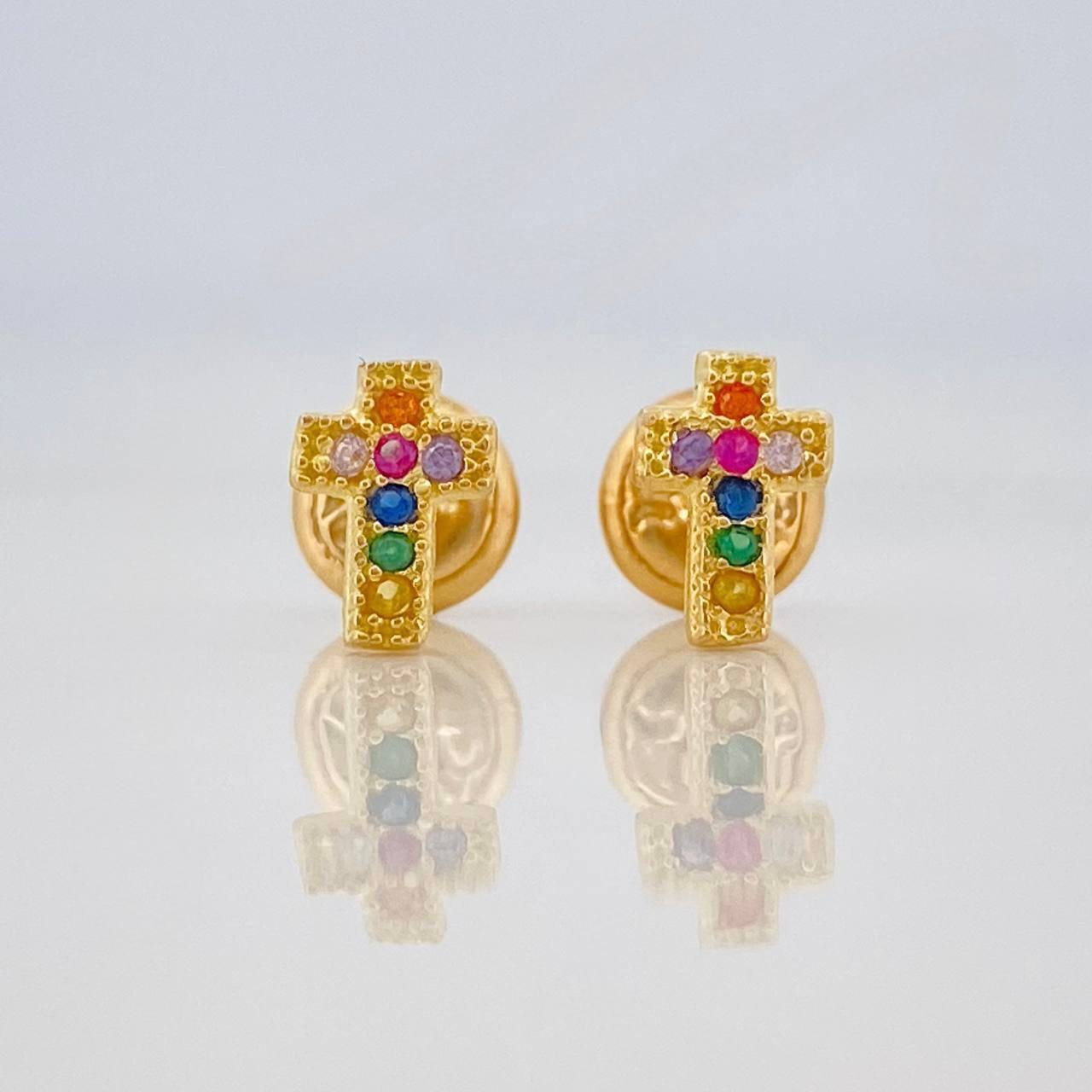 Topos Cruz 0.8 g / in / 6.92 mm Oro Amarillo 18K