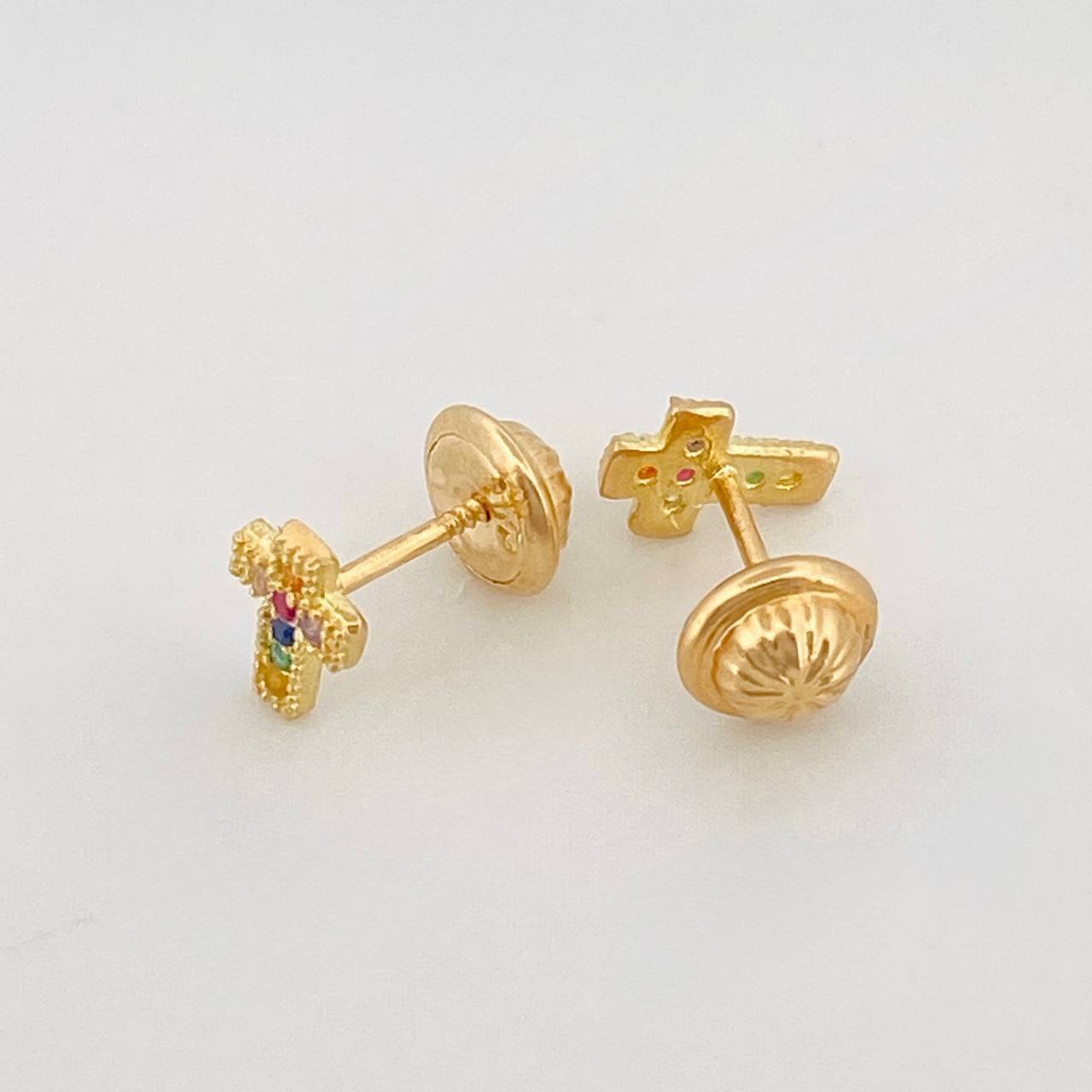 Topos Cruz 0.8 g / in / 6.92 mm Oro Amarillo 18K