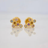 Topos Cruz Tupida 0.95 g / in / 7.9 mm Oro Amarillo 18K