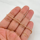 Pulso Lazo 1.5g / 19.3cm / 2.15mm Oro Rosa 18K