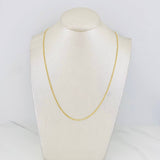 Cuban Links 2g / 24 in / 1.3mm 18K Yellow Gold