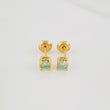 Topos Cuatro Garras Moisanita 33 pts 1.15g / in / 4.5mm Oro Amarillo 18K