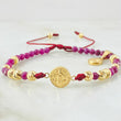 Vinotinto Rubies San Benito Bracelet 3.1gr / 1.2in / 18K Gold +0$