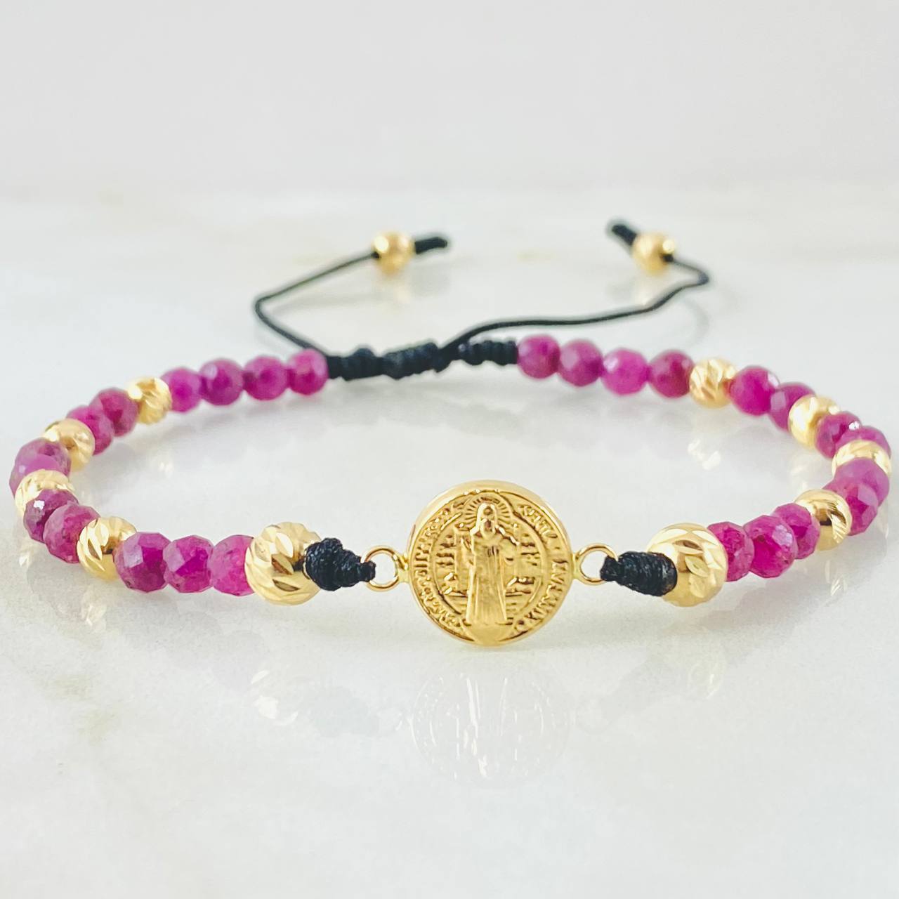 Black Rubies San Benito Bracelet 2gr / 18K Gold +0$