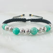 Black Emeralds Triple Bipoint Bracelet 1.95gr / 0.8in / 18K Gold +0$