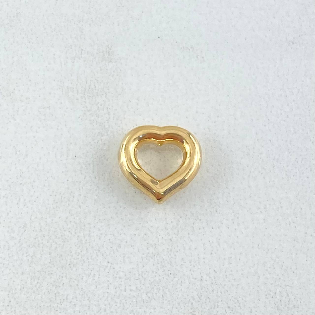 Charm Heart Silhouette 0.3gr / 0.8cm / 18K Gold