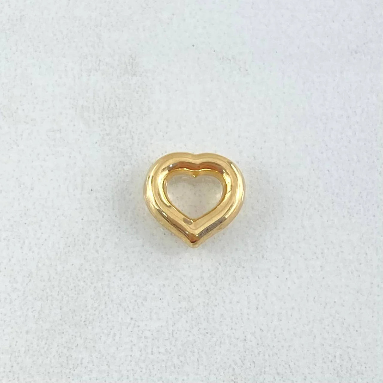 Charm Heart 0.25 g / 3/4 in Yellow Gold 18K