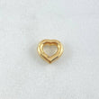 Charm Heart Silhouette 0.3gr / 0.8cm / 18K Gold