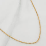 Cadena Militar 3.15gr / 20 in / 1.2mm Oro Amarillo +3 18K $