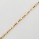 Cadena Militar 3.15gr / 20 in / 1.2mm Oro Amarillo +3 18K $
