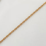 Cadena Aro Seguido 4.15gr / 16 1/4 in / 1.35mm Oro Amarillo +3 18K $