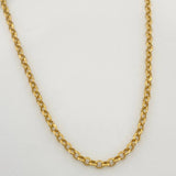 Cadena Roll-On2.05gr / 17 3/4 in / 1.2mm Oro Amarillo +3 18K $