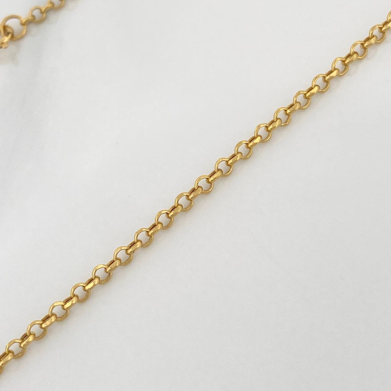 Cadena Roll-On2.05gr / 17 3/4 in / 1.2mm Oro Amarillo +3 18K $
