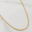 Cadena Escalera Plana 2gr / 17 3/4 in / 1.65mm Tres Oros +3 18K $