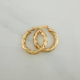 Candongas Mai 2.3gr / 1 in / Oro Amarillo 18K %