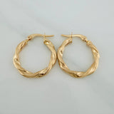 Candongas Kari 1.85gr / 1 in / Oro Amarillo 18K %