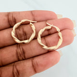 Candongas Kari 1.85gr / 1 in / Oro Amarillo 18K %
