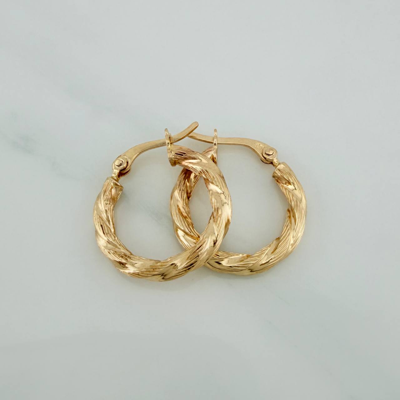 Candongas Mafe 1.55gr / 2 in / Oro Amarillo 18K %