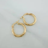 Candongas Mary 1.4gr / 3/4 in / Oro Amarillo 18K %