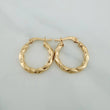 Candongas Tere 1.5gr / 3/4 in / Oro Amarillo 18K %