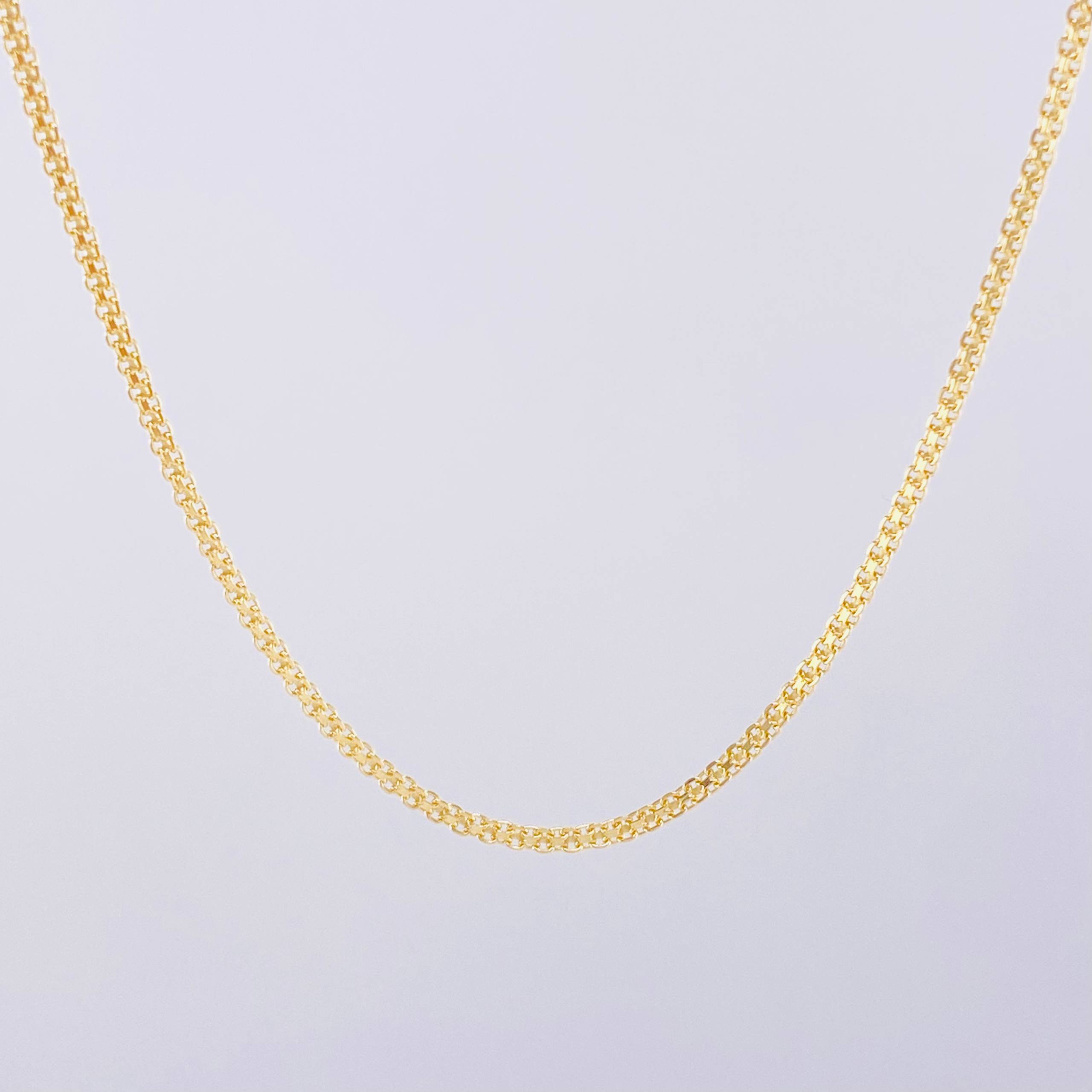 Cadena China 2.85g / 20 in / 1.4mm Oro Amarillo 18K