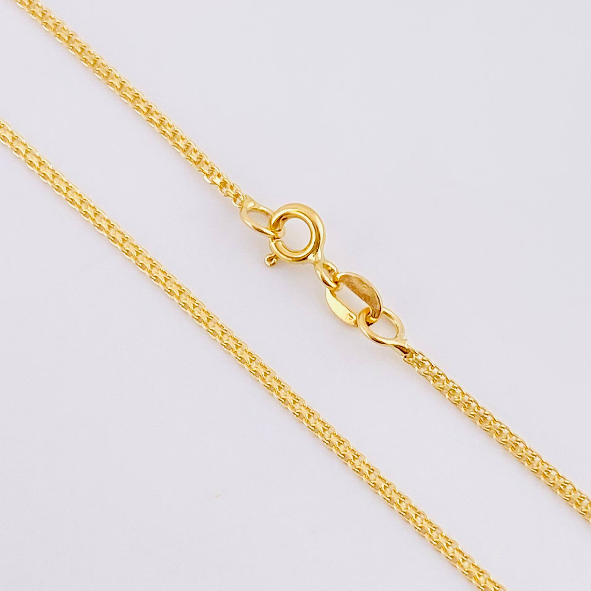 Cadena China 2.5g / 18 in / 1.4mm Oro Amarillo 18K
