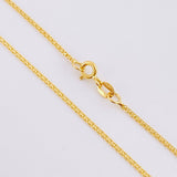 Cadena China 2.85g / 20 in / 1.4mm Oro Amarillo 18K