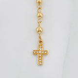 Miraculous Virgin Rosary 7.1 g / 18 1/2 in / 3 mm Yellow Gold 18K